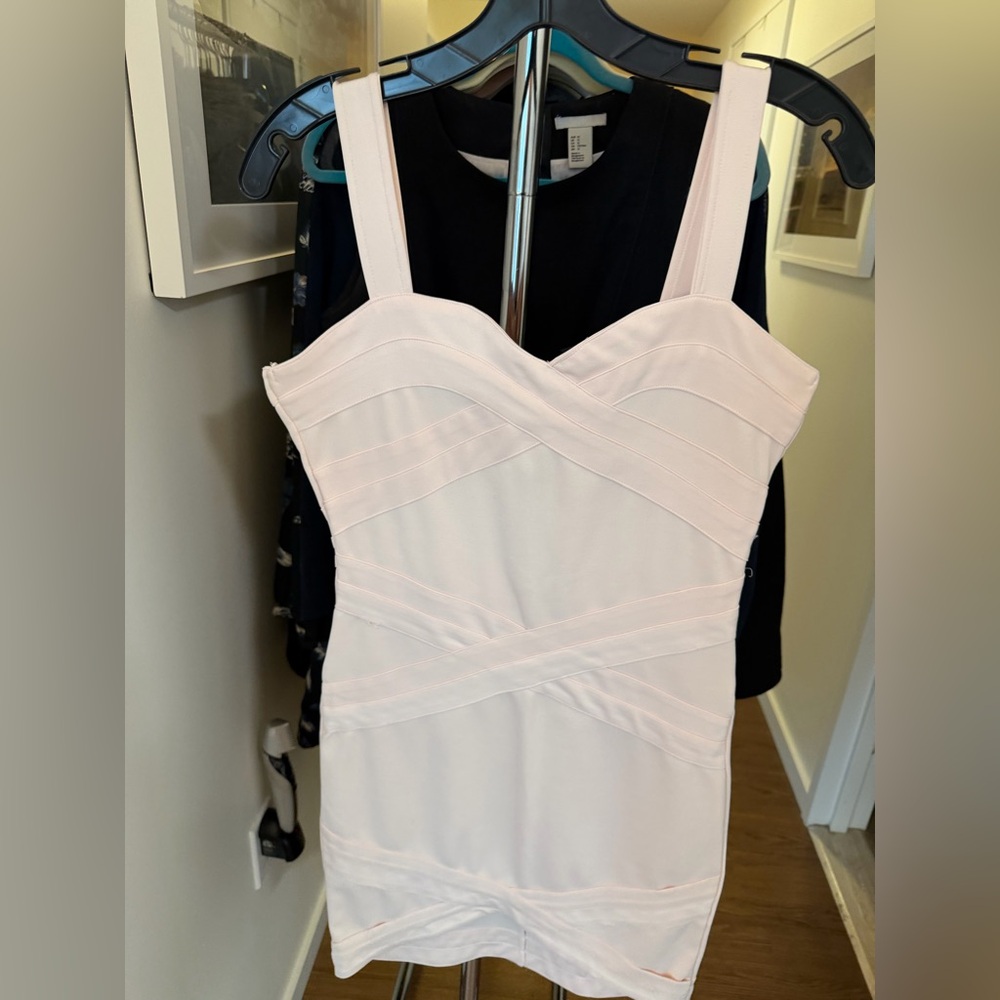 H&M Blush Pink Mini Dress